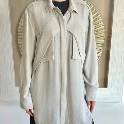 Chemisier Liquette IRO – Gris Perle – T.36